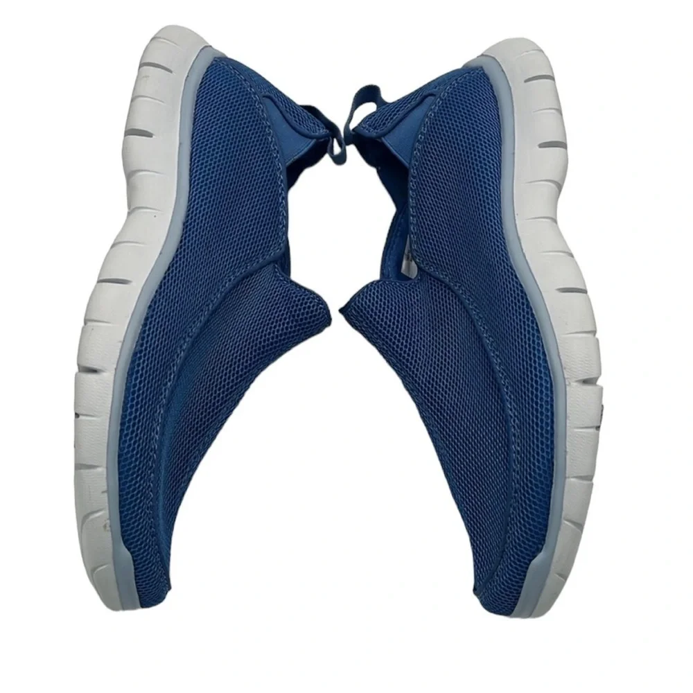 Lands' End Blue Mesh Breathable Slip-On Shoes Women's Size 10